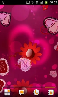 Valentine Live Wallpaper android App screenshot 4